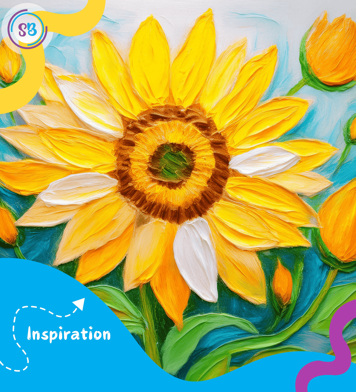 WEICHE ÖLPASTELLKREIDEN - 48 FARBEN FÜR KLEINE KÜNSTLER - KINDERFREUNDLICHES DESIGN, BUNTE GARTENWELT - Sabbatbox