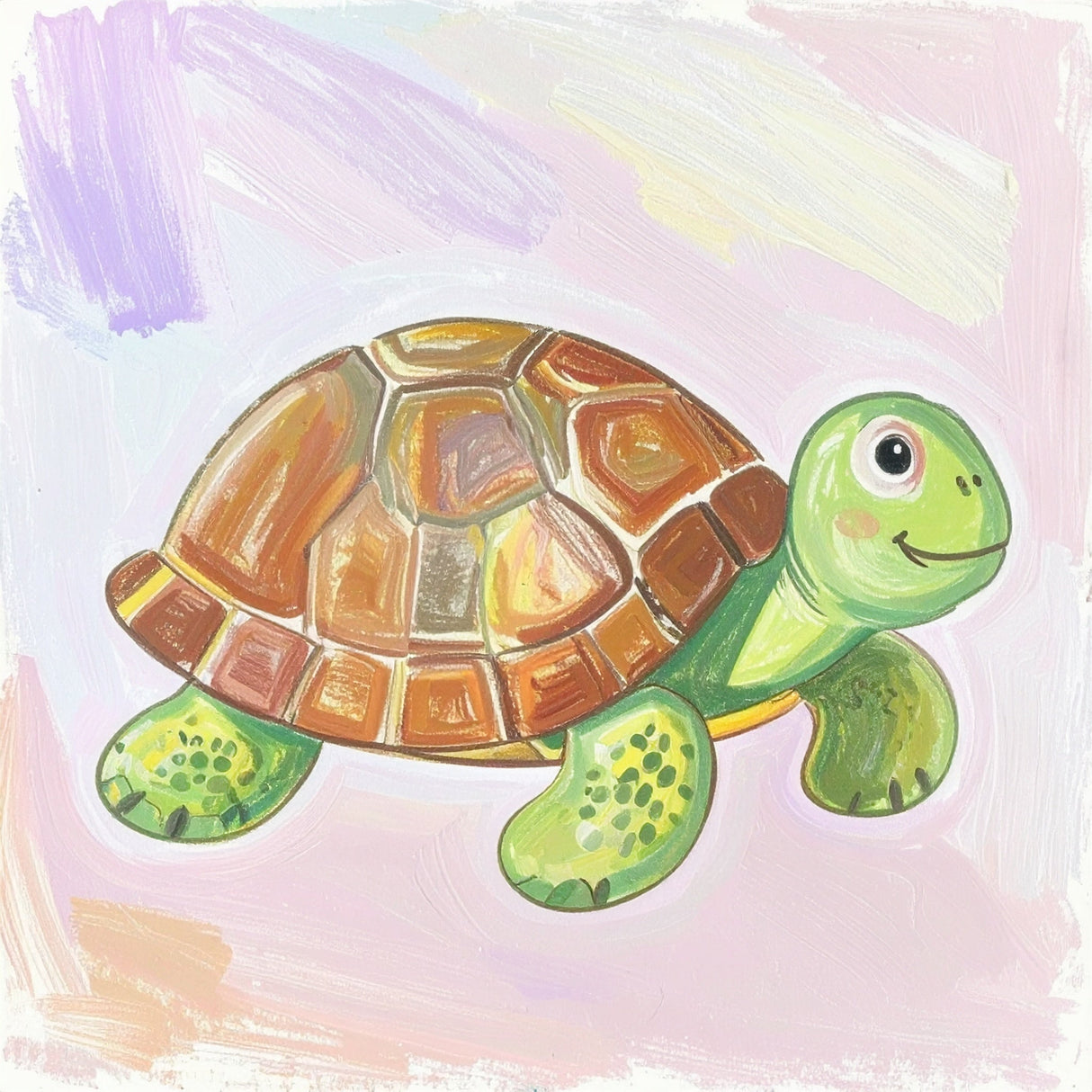 WEICHE ÖLPASTELLKREIDEN - 48 FARBEN FÜR KLEINE KÜNSTLER - KINDERFREUNDLICHES DESIGN, BUNTE MEERESWELT - Sabbatbox