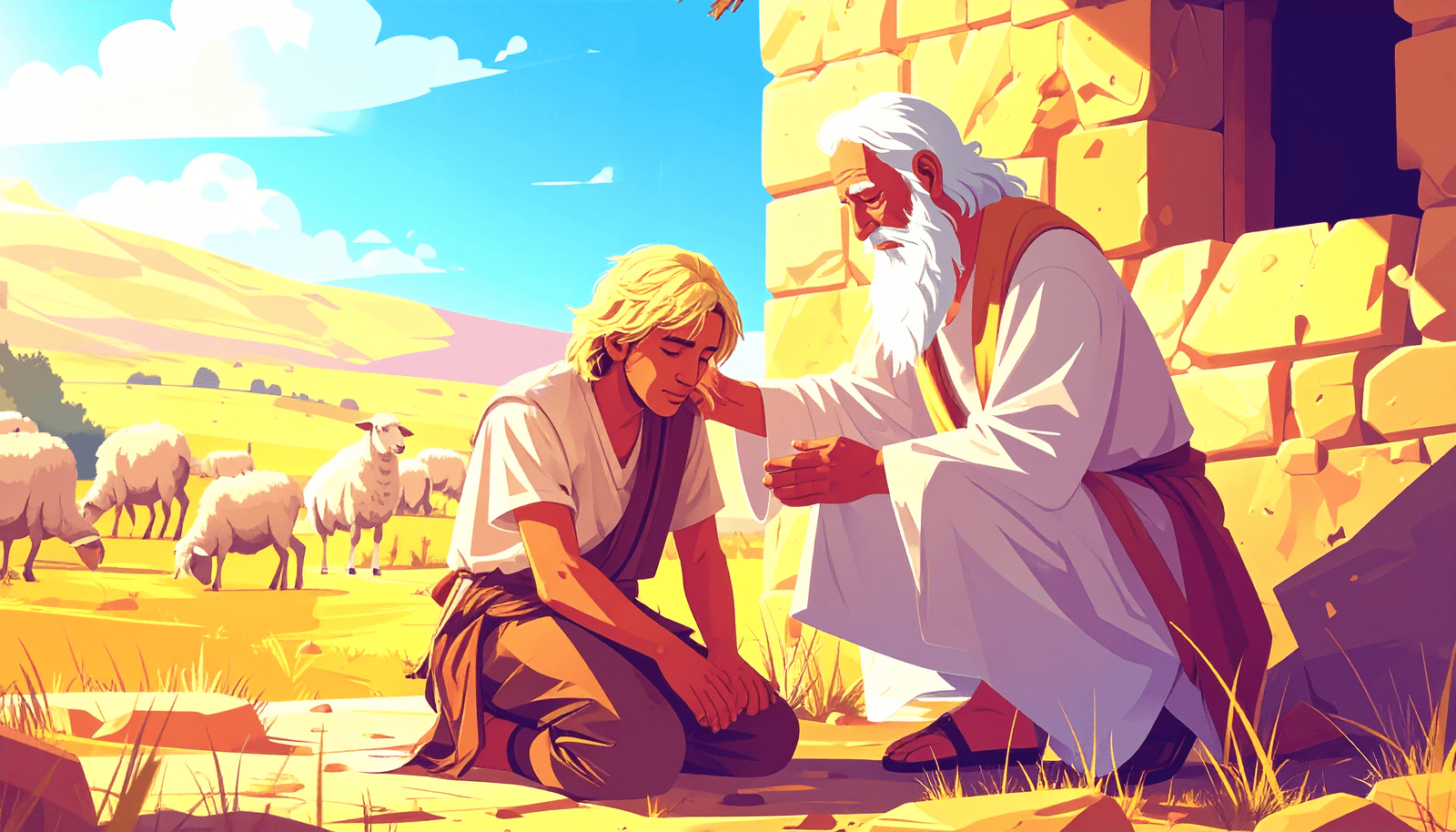 Die Bibel für Kinder erklärt – Teil 55: David wird zum König gesalbt - der kleine Hirte, den Gott erwählte - Sabbatbox