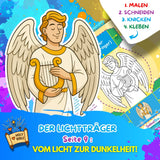 BUNTE BIBELWELT – TEIL 2: DER SÜNDENFALL | AUSMALEN, BASTELN, LERNEN & SPIELEN | ZUM AUSDRUCKEN