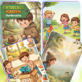 ENTDECKERKARTEN NR. 33-36 | ZUM AUSDRUCKEN | 4er PACK