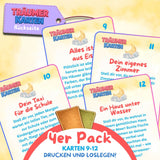 TRÄUMERKARTEN NR. 9-12 | ZUM AUSDRUCKEN | 4er PACK