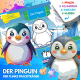 BUNTE TIERWELT - DAS XXL MAL UND BASTELSET FÜR KLEINE FORSCHER AUF KREATIVER TIER EXPEDITION - Sabbatbox