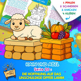 BUNTE BIBELWELT – TEIL 4: KAIN & ABEL | AUSMALEN, BASTELN, LERNEN & SPIELEN | ZUM AUSDRUCKEN