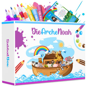 DIE ARCHE NOAH - DAS XXL MAL UND BASTELSET FÜR KLEINE ENTDECKER DER BIBEL - Sabbatbox