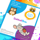 DIE MAUS UND DAS ERDBEERFELD – AUSMALGESCHICHTE ZUM AUSDRUCKEN - Sabbatbox