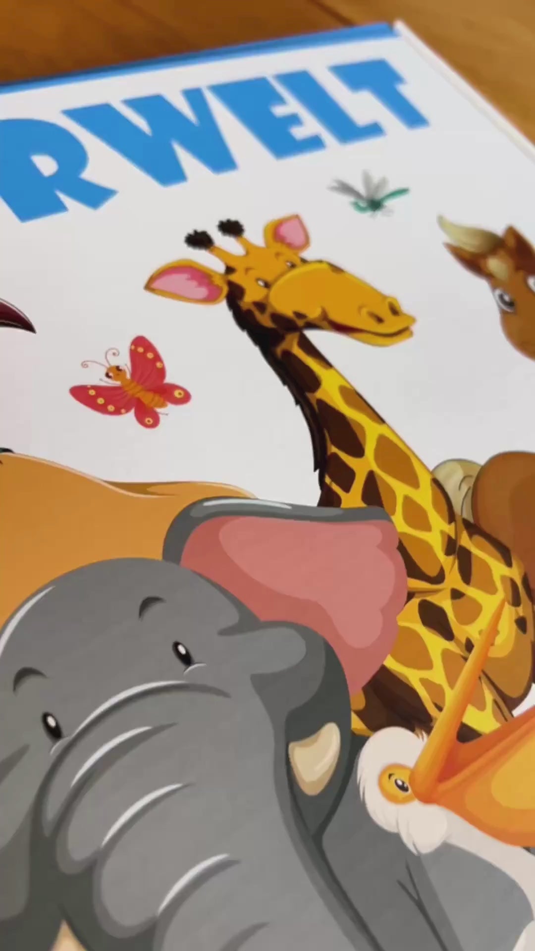 BUNTE TIERWELT - DAS XXL MAL UND BASTELSET FÜR KLEINE FORSCHER AUF KREATIVER TIER EXPEDITION