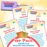 TRÄUMERKARTEN NR. 13-16 | ZUM AUSDRUCKEN | 4er PACK